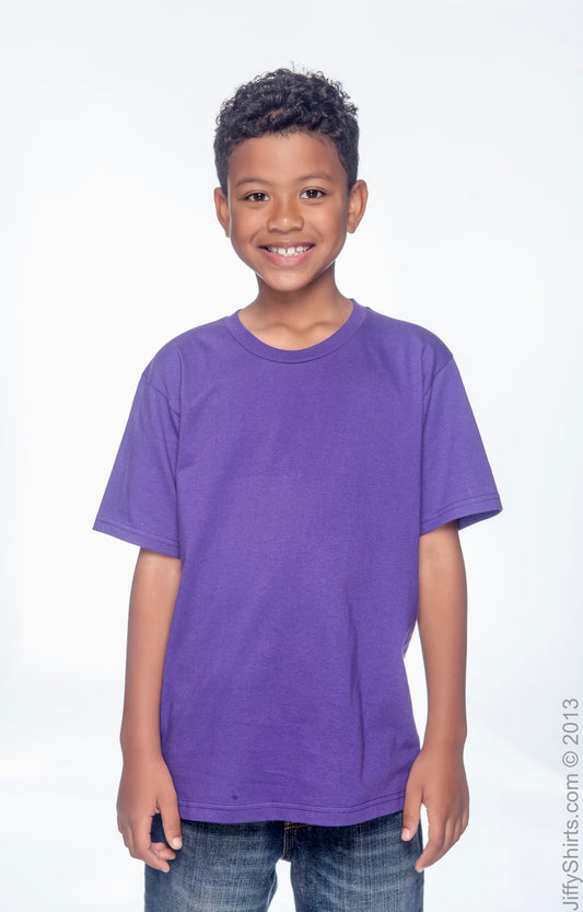 Youth Lightweight T-Shirt - Purple