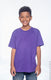 Anvil 990B - Youth Lightweight T-Shirt - Purple