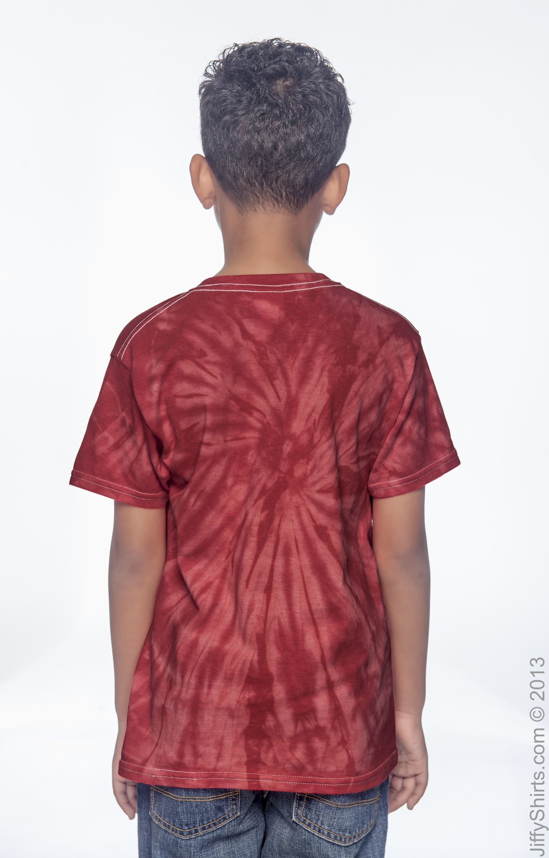 Youth 100% Cotton Spider T-Shirt - Spider Red