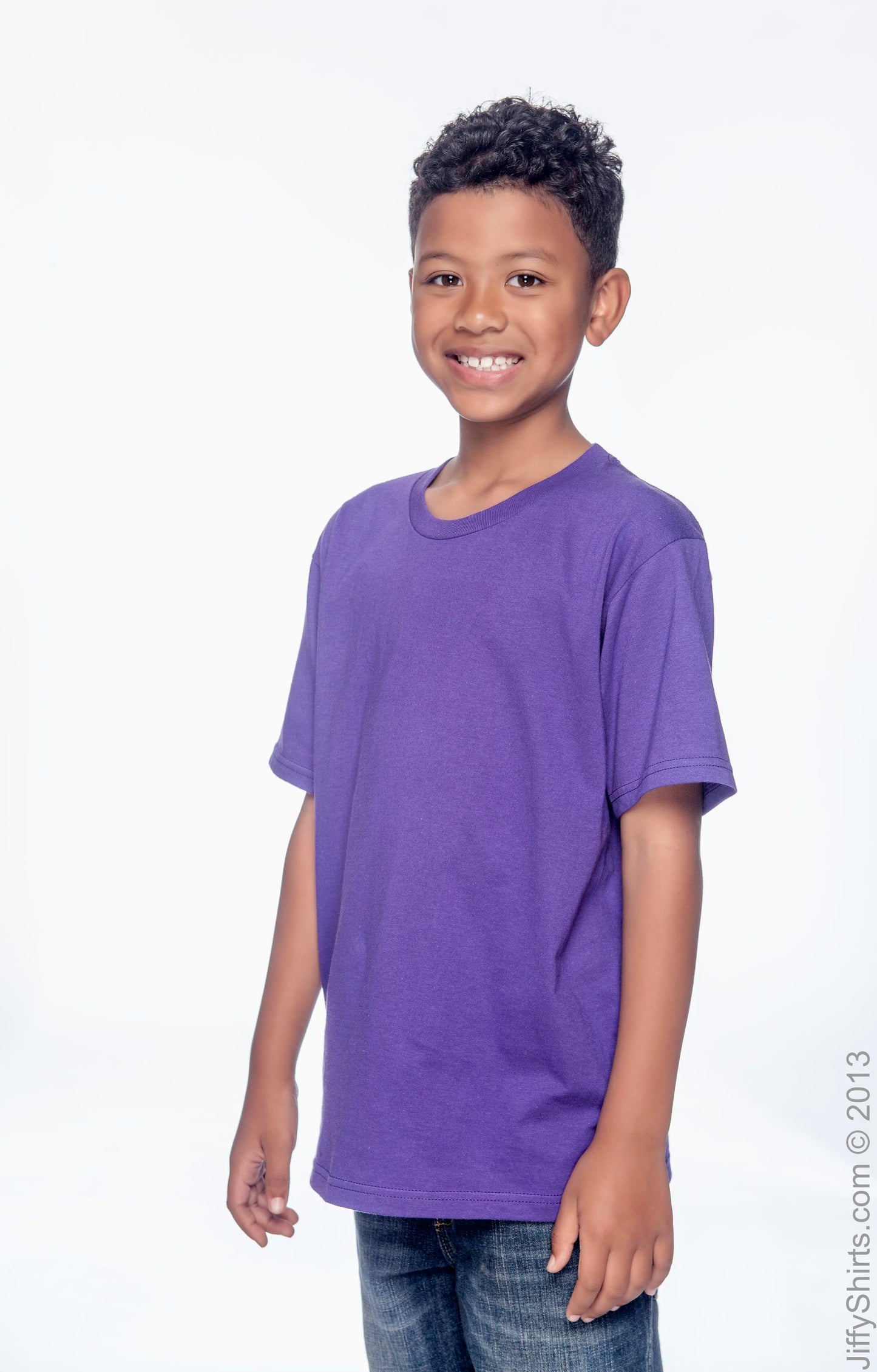 Youth Lightweight T-Shirt - Purple