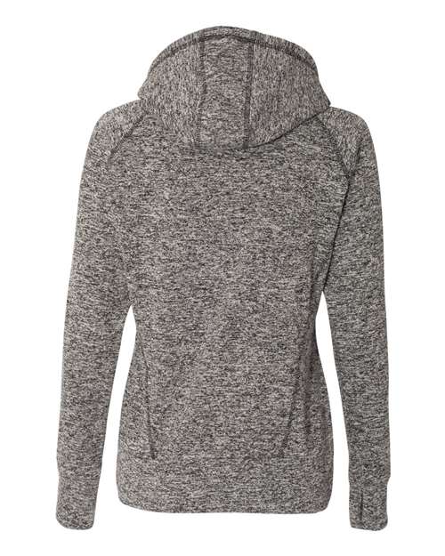 J. America 8616 Charcoal Fleck/ Black — back