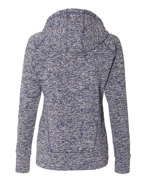 J. America 8616 Navy Fleck/ Navy — back