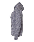 J. America 8616 Navy Fleck/ Navy — direct side
