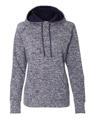 J. America 8616 Navy Fleck/ Navy — front
