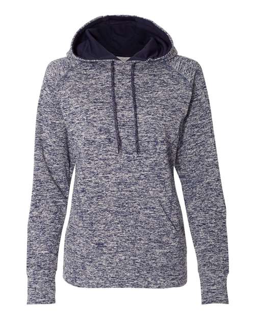 J. America 8616 Navy Fleck/ Navy — front