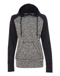 J. America 8618 Charcoal Fleck/ Black — front