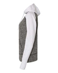 J. America 8618 Charcoal Fleck/ White — direct side