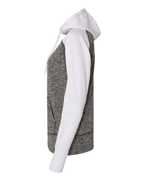 J. America 8618 Charcoal Fleck/ White — direct side