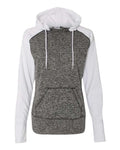 J. America 8618 Charcoal Fleck/ White — front