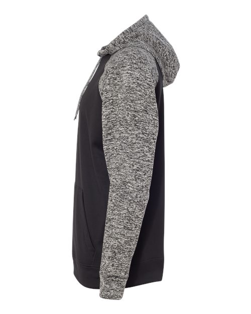 J. America 8612 Black/ Charcoal Fleck — direct side