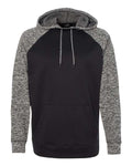 J. America 8612 Black/ Charcoal Fleck — front
