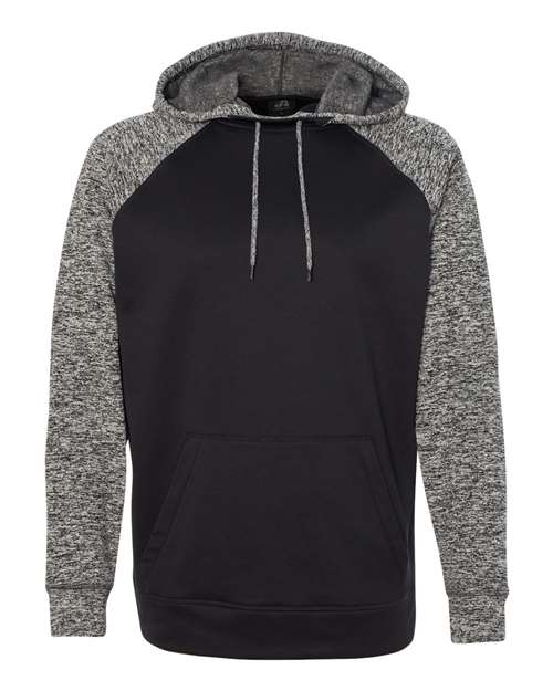 J. America 8612 Black/ Charcoal Fleck — front