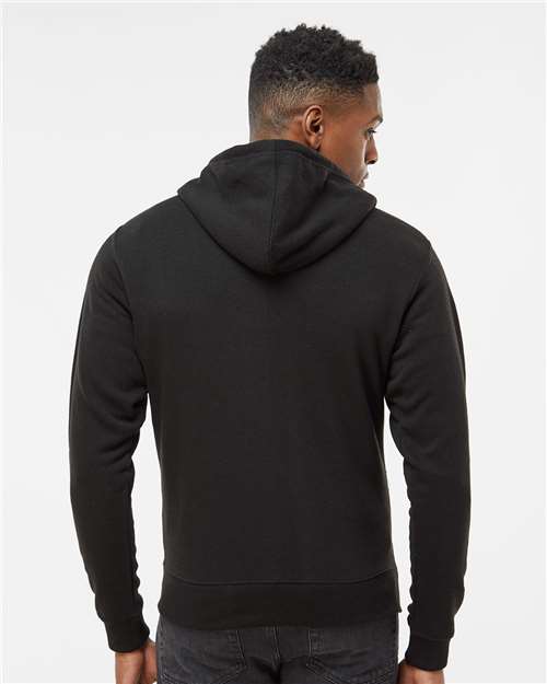 J. America 8872 Black Solid — on model back