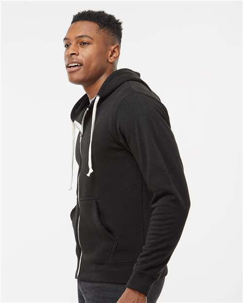 J. America 8872 Black Solid — on model side