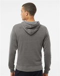 J. America 8872 Smoke Triblend — on model back