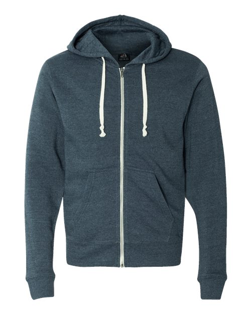 J. America 8872 Navy Triblend — front