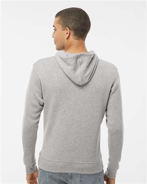 J. America 8871 Grey Triblend — on model back