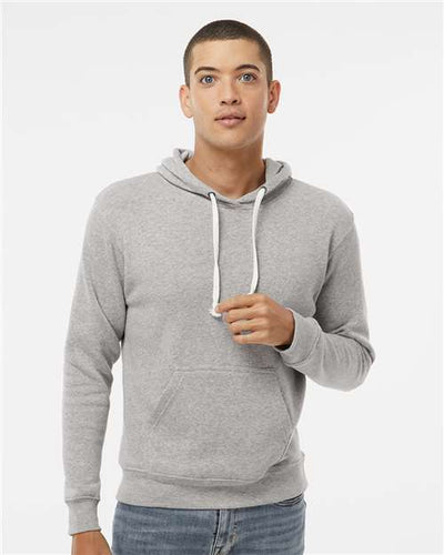 J. America 8871 Grey Triblend — on model front