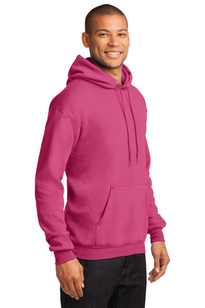 Unisex Core Fleece Pullover Hoodie - Sangria
