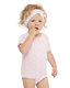 Rabbit Skins 4400 - Infant Baby Rib Bodysuit - Ballerina / White Dt