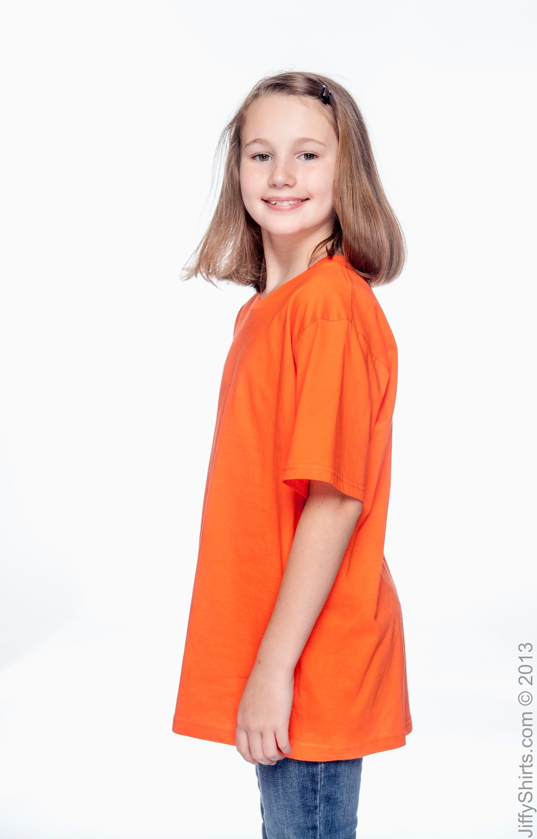 Youth Lightweight T-Shirt - Orange