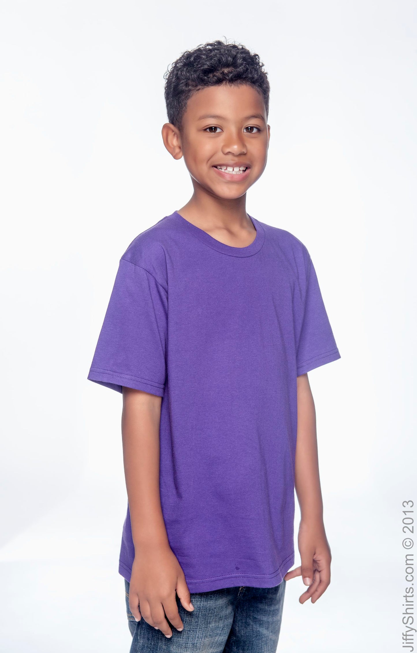 Youth Lightweight T-Shirt - Purple
