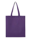 Q-Tees QTB - Economical Tote - Purple