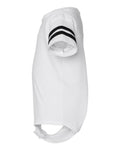 Rabbit Skins 4437 White Solid/ Black — direct side