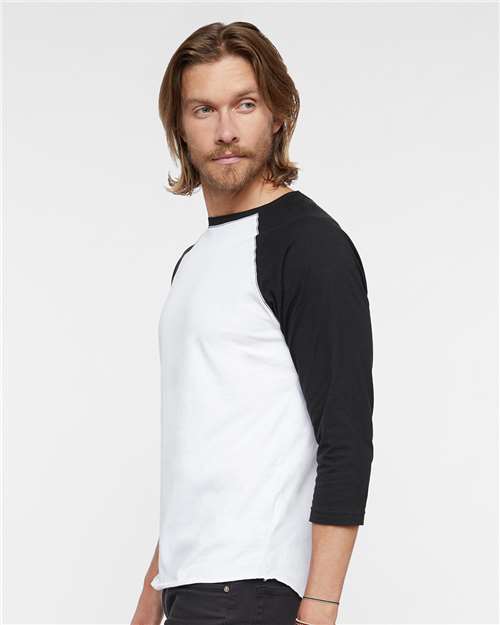 LAT 6930 White Solid/ Black — on model side