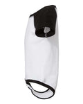 Rabbit Skins 4430 White Solid/ Black — direct side
