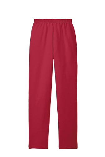 Unisex Core Fleece Sweatpant with Pockets - Red