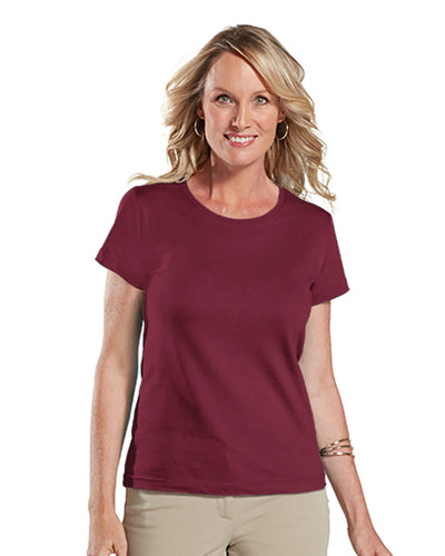 Women's Fine Jersey T-Shirt - Maroon