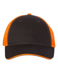 Valucap S102 Charcoal/ Neon Orange — front