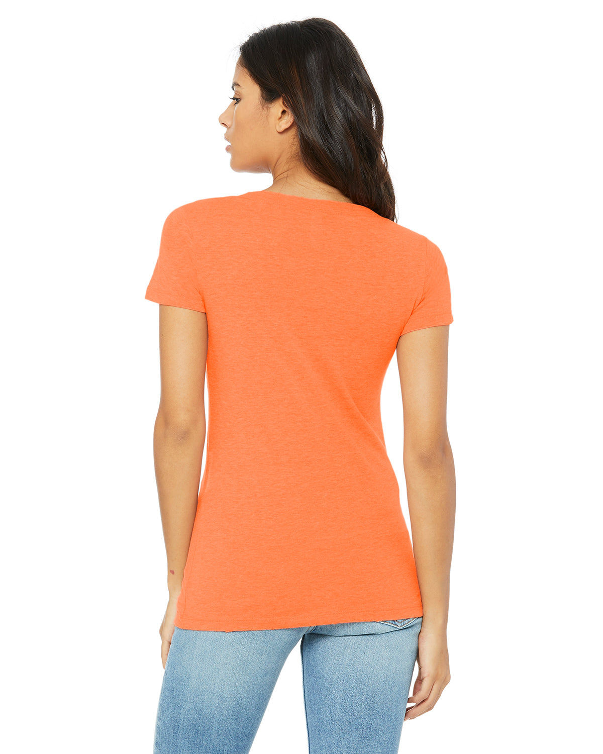Women's Triblend Short-Sleeve T-Shirt - Orange Triblend