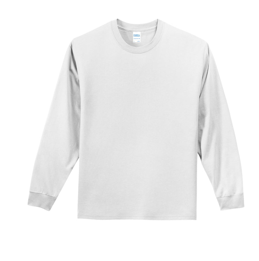 Unisex Long Sleeve Essential Tee - White