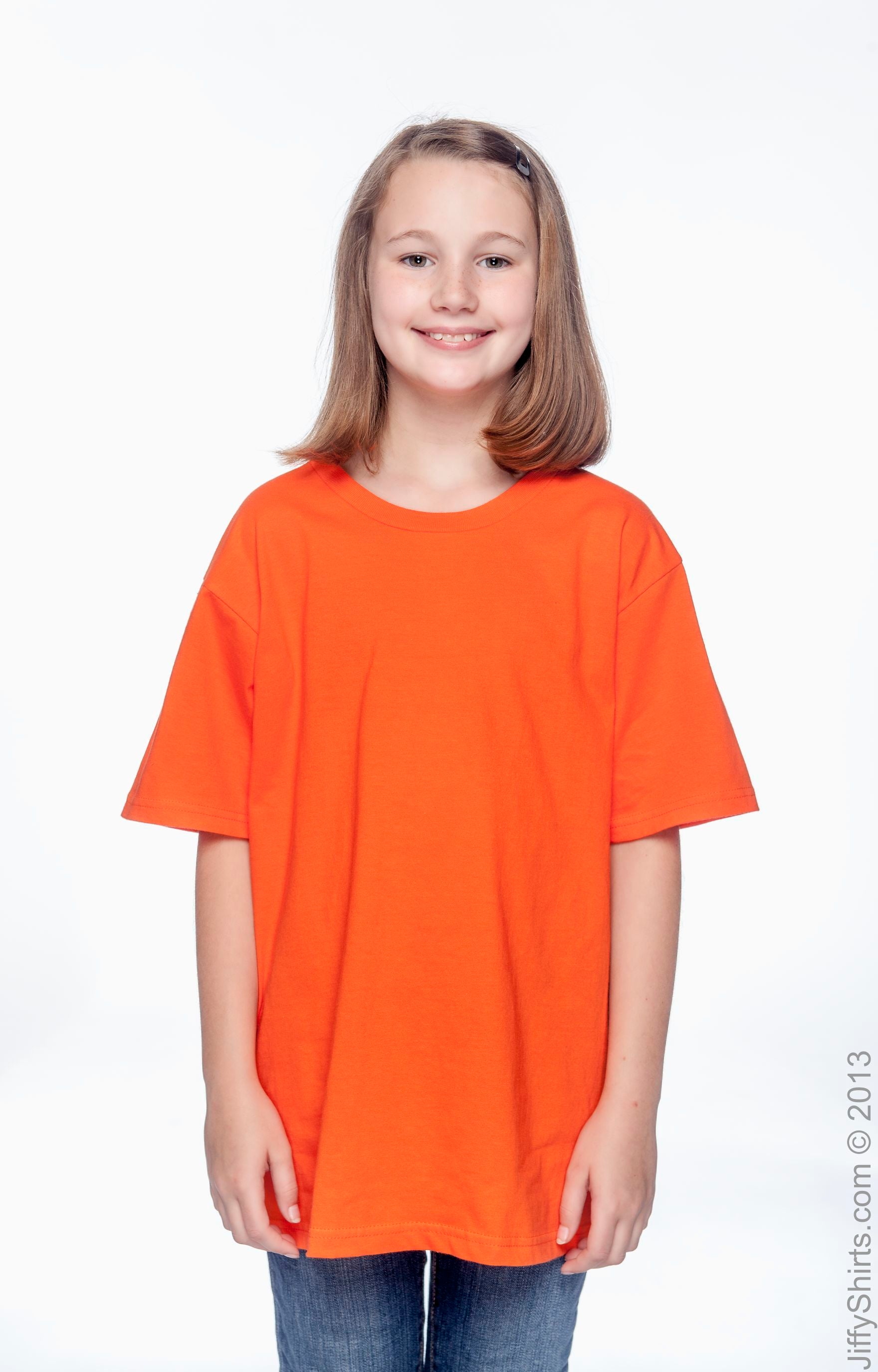 Youth Lightweight T-Shirt - Orange