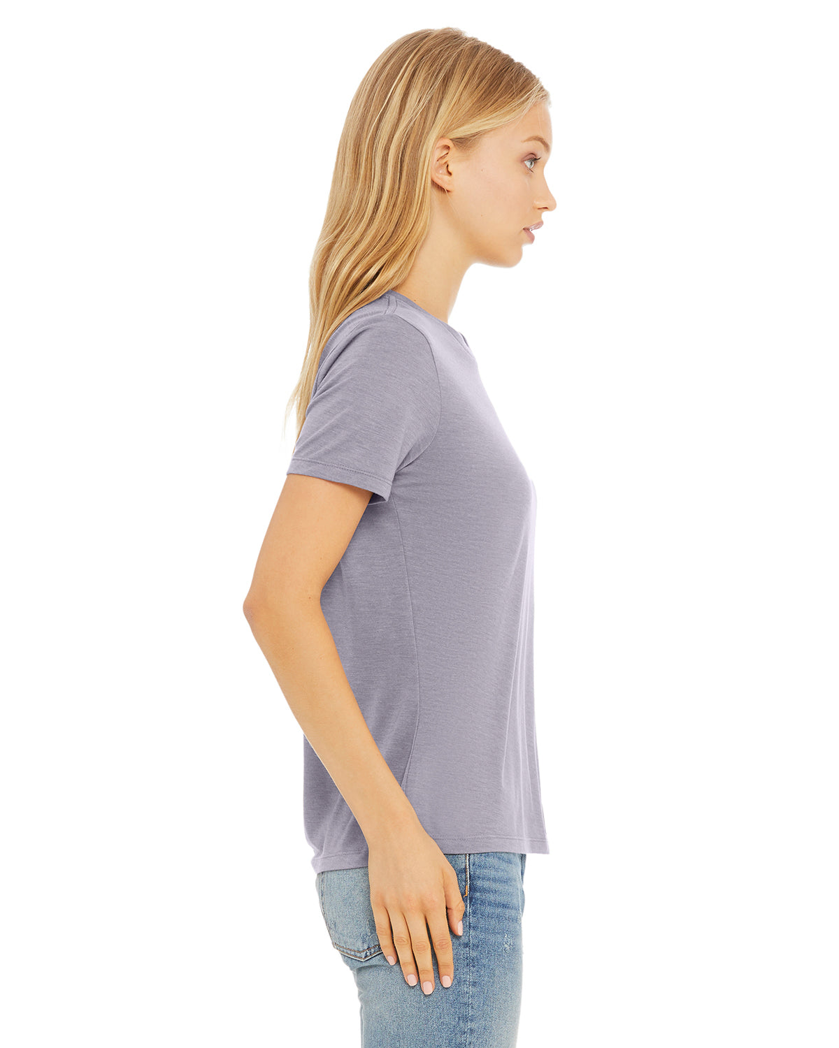 Women's Triblend Relaxed Jersey Short-Sleeve T-Shirt - Storm Triblend