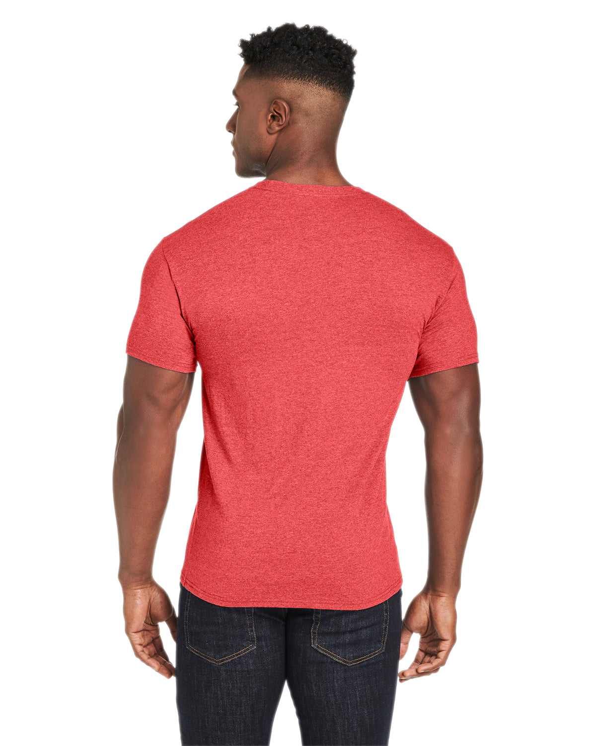 Perfect-T Triblend Short Sleeve Tee - Poppy Red Hthr