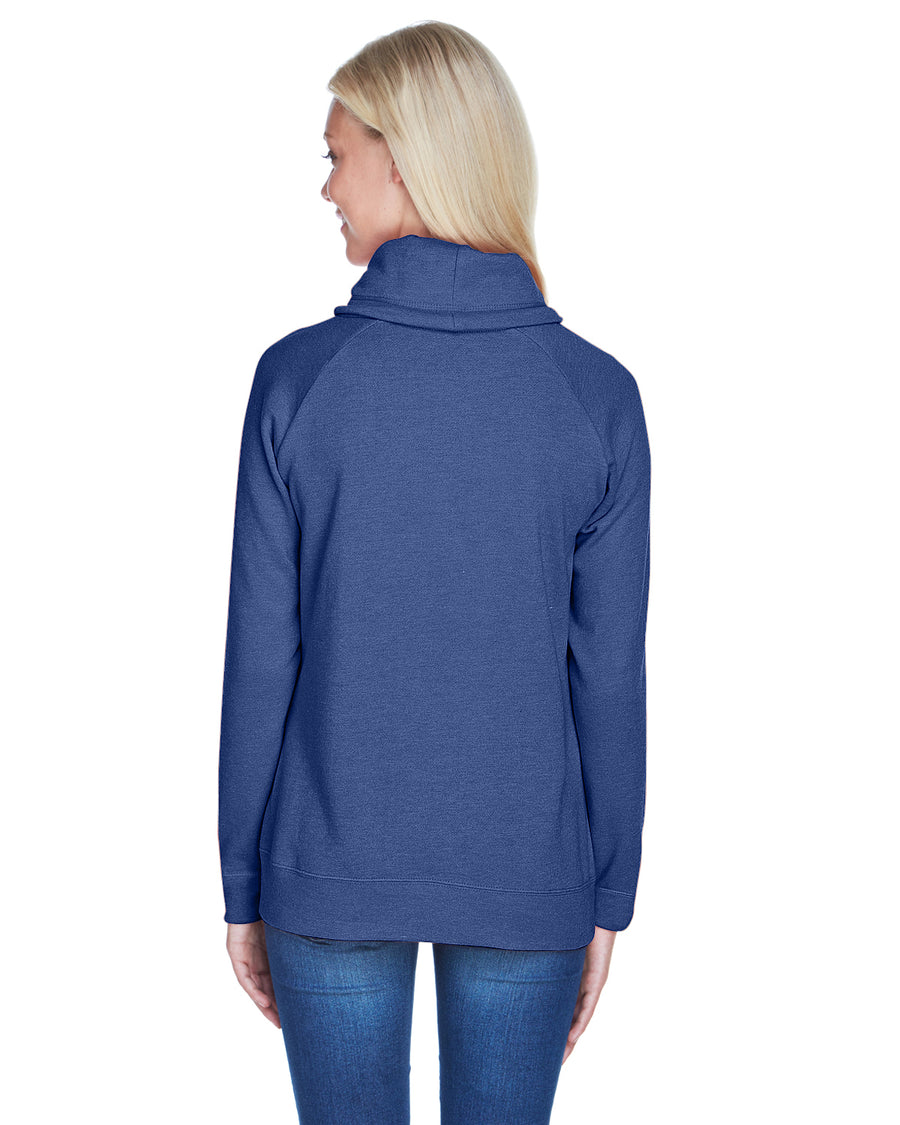 Women's Relay Cowl Neck - Navy