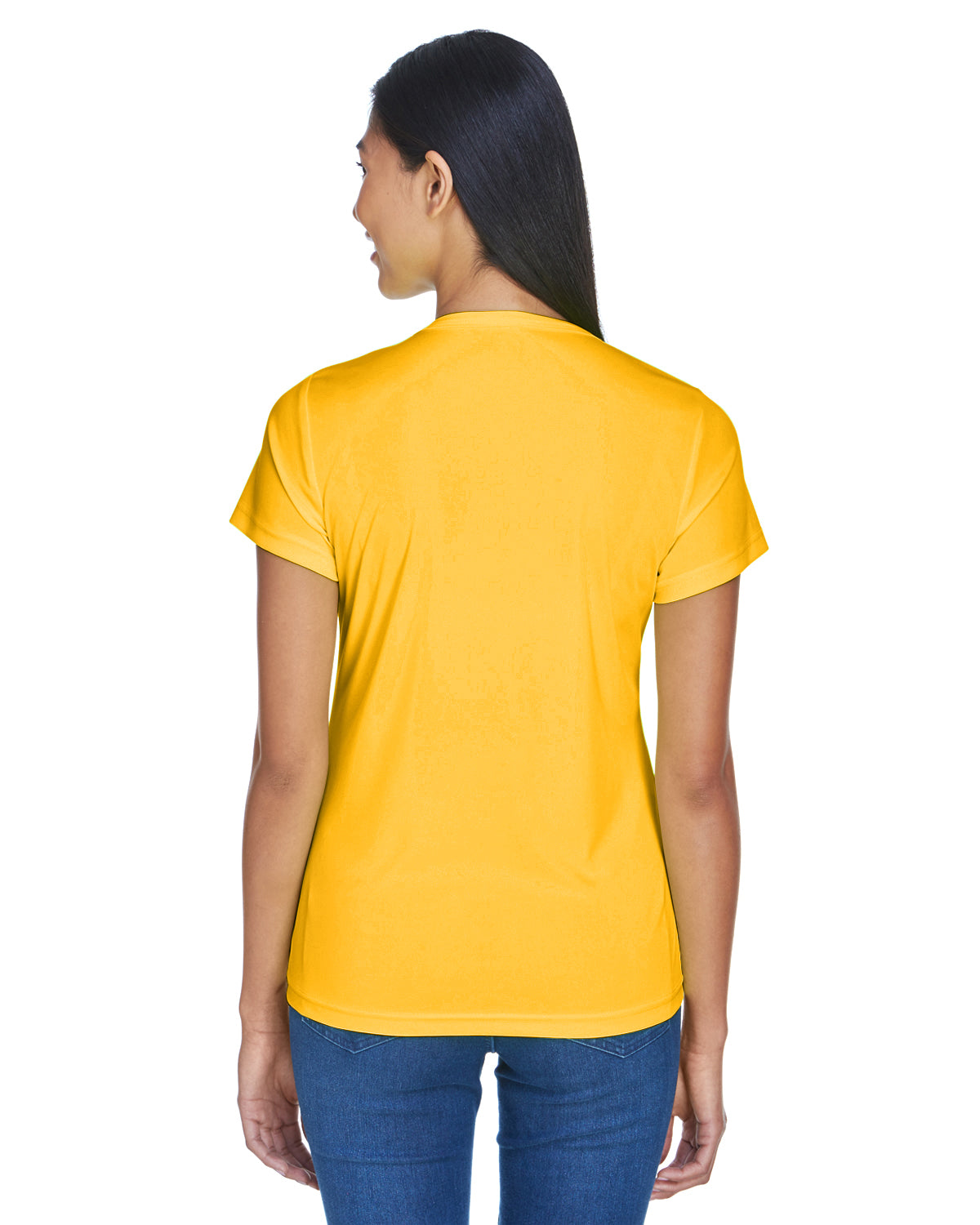Women's Cool & Dry Sport Performance Interlock T-Shirt - Gold
