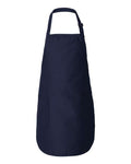 Q-Tees Q4350 Navy — front