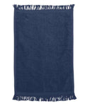 Q-Tees T100 Navy — front
