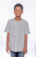 Anvil 990B - Youth Lightweight T-Shirt - Heather Gray