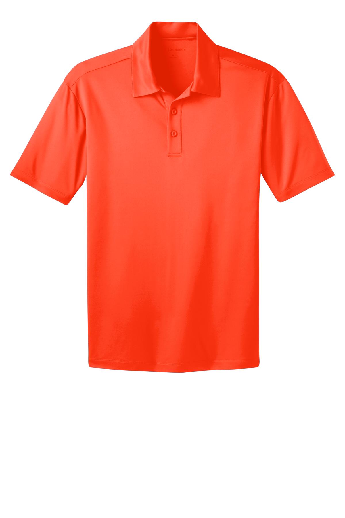 Unisex Silk Touch Performance Polo - Neon Orange