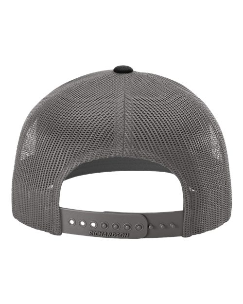 Richardson 112 Black/ Charcoal — back