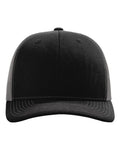 Richardson 112 Black/ Charcoal — front