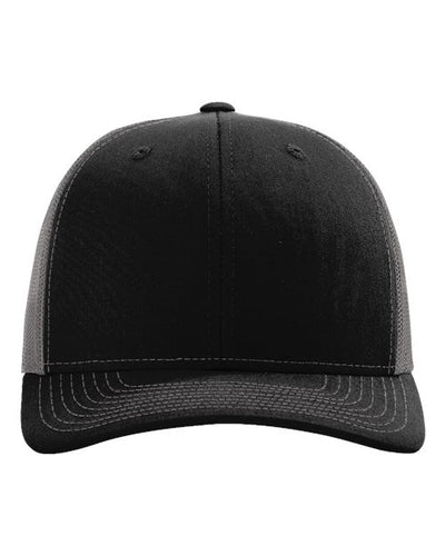 Richardson 112 Black/ Charcoal — front