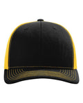 Richardson 112 Black/ Gold — front