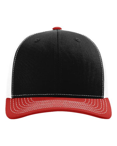 Richardson 112 Black/ White/ Red — front