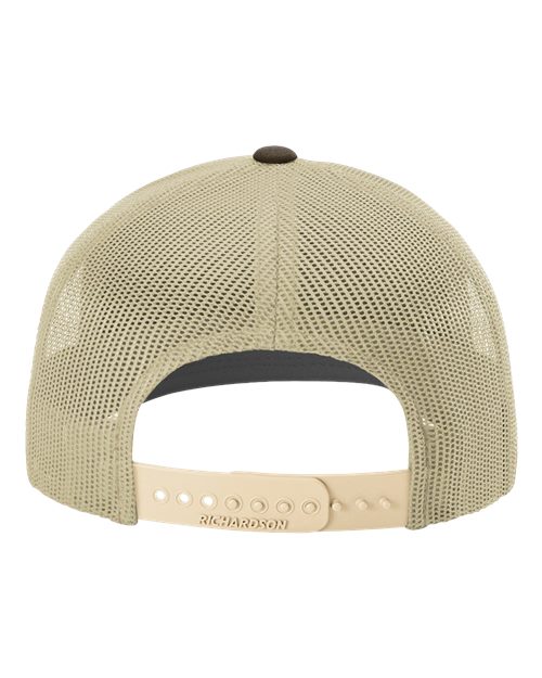 Richardson 112 Brown/ Khaki — back